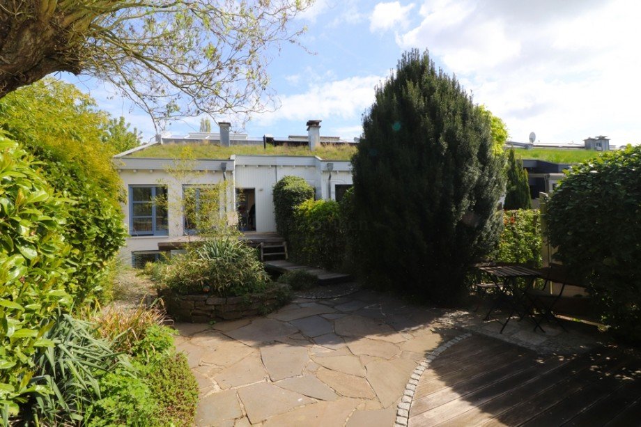 R�ckansicht + Garten Reihenendhaus Dinslaken