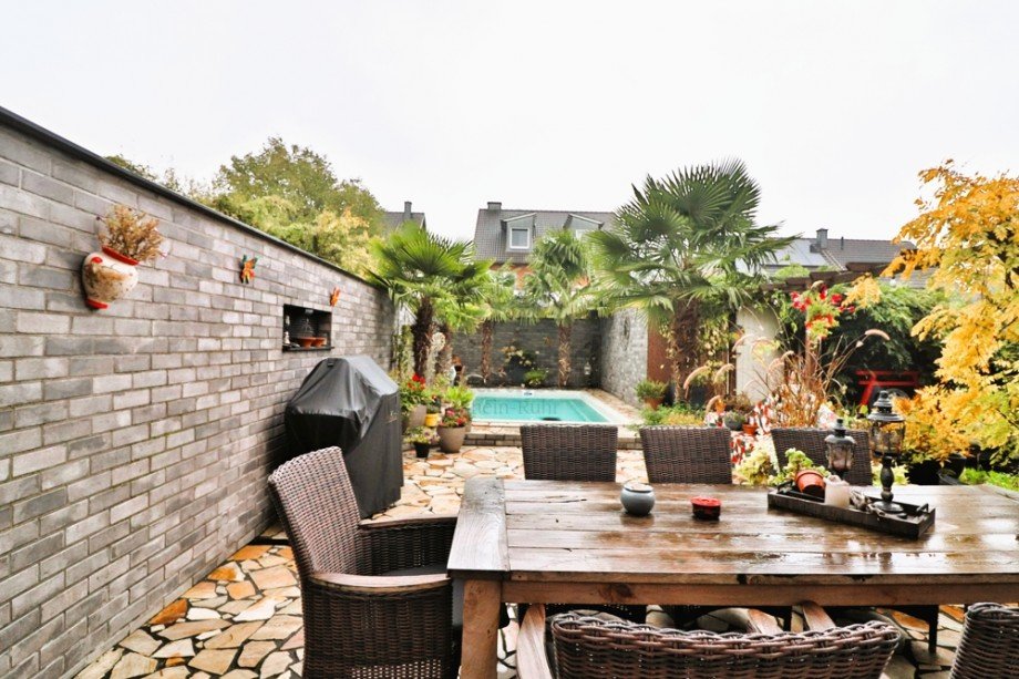 Terrasse Reihenendhaus Oberhausen