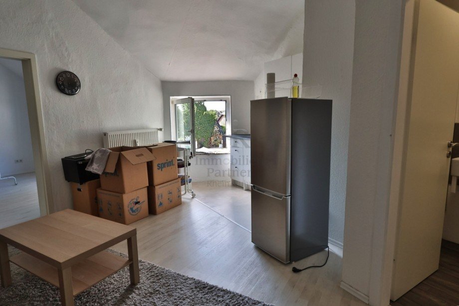 Wohnzimmer Dachgeschosswohnung Duisburg