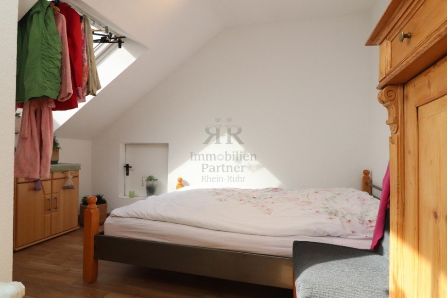 Schlafbereich Dachgeschosswohnung Dinslaken