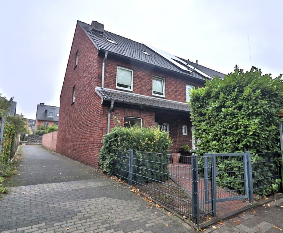 Ansicht Reihenendhaus Oberhausen