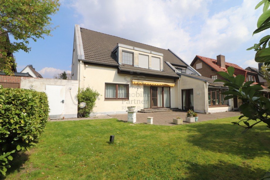 R�ckansicht Erdgeschosswohnung Duisburg / Huckingen