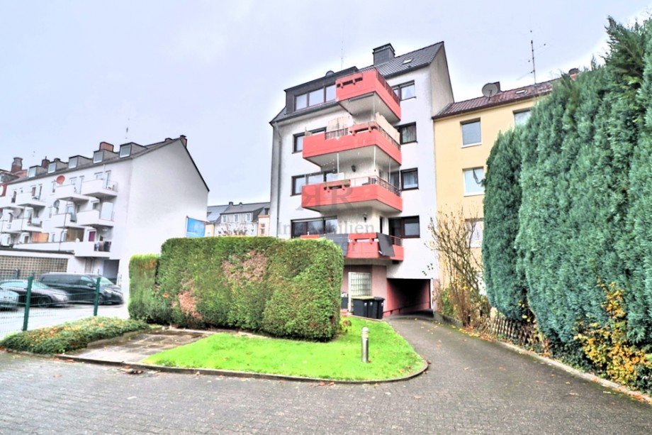 R�ckansicht Etagenwohnung Essen