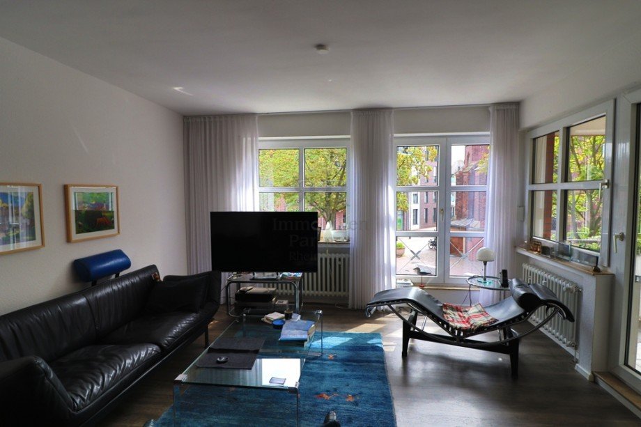 Wohnzimmer Etagenwohnung Dinslaken