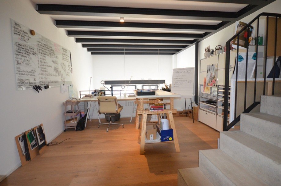 offener Arbeitsbereich Maisonettewohnung Krefeld
