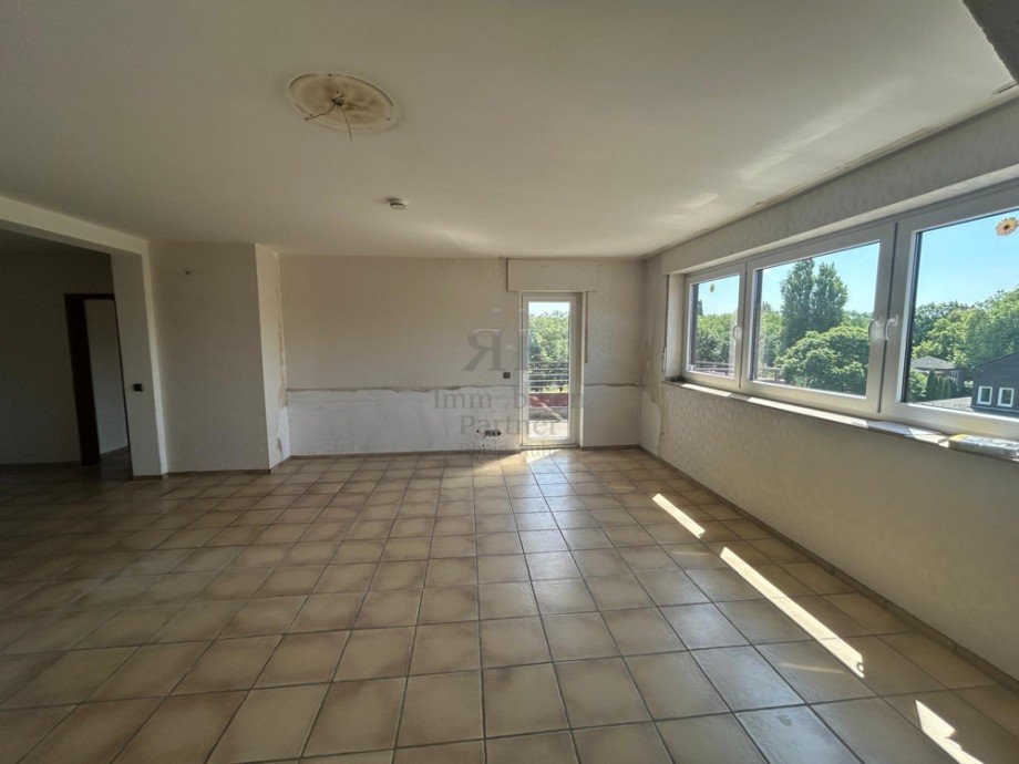 Wohnzimmer Dachgeschosswohnung Essen / Altendorf