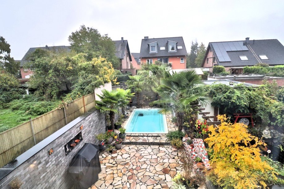 Blick aus dem Fenster Reihenendhaus Oberhausen