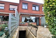Terrasse mit Zugang Keller Kleines Reihenhaus mit Garage in ruhiger von OB-Alstaden!