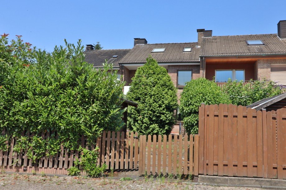 R�ckansicht2 Reihenmittelhaus Wesel