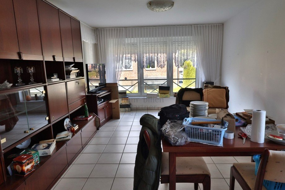 Wohnzimmer Etagenwohnung Moers