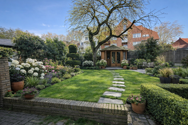 KI-Beispielbild als Inspiration_Garten Einfamilienhaus Dinslaken