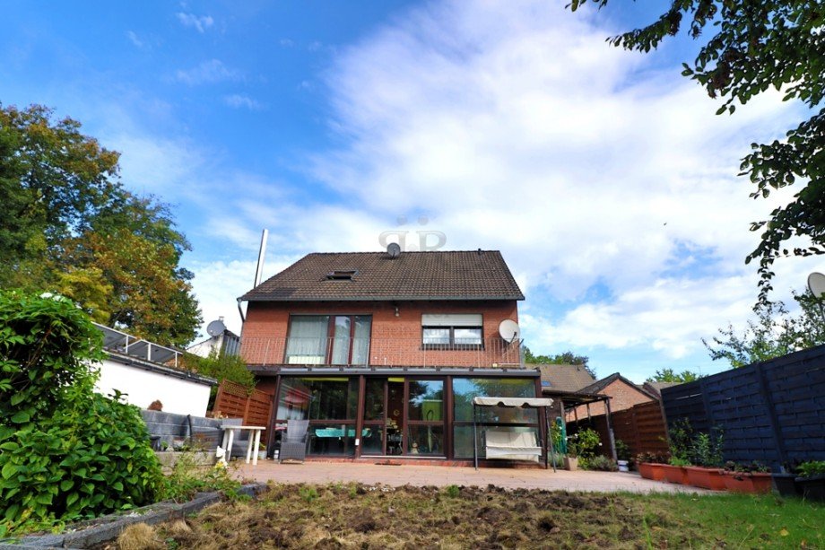 R�ckansicht Erdgeschosswohnung Wesel