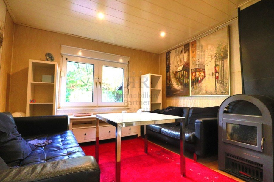 Wohnzimmer mit Kamin Einfamilienhaus Dinslaken