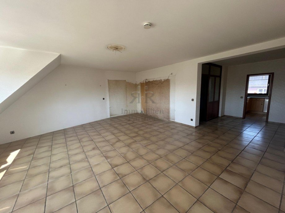 Wohnzimmer Dachgeschosswohnung Essen / Altendorf
