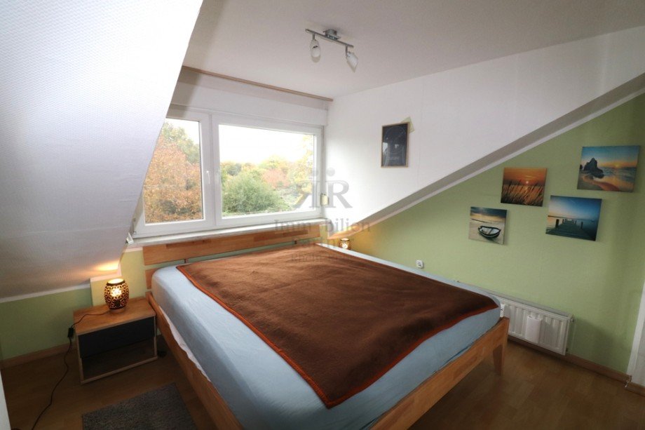 Schlafzimmer DG Maisonettewohnung Dinslaken