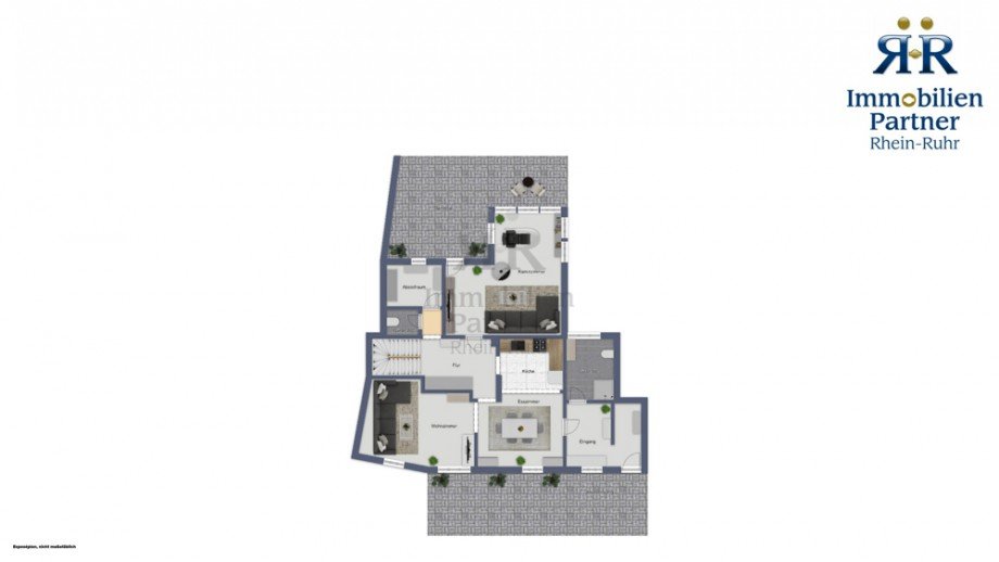 Grundriss Erdgeschoss_Leerstand Einfamilienhaus Dinslaken