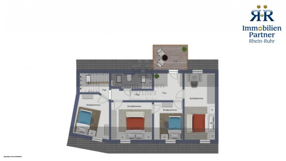 Grundriss 1.Obergeschoss_Leerstand Einfamilienhaus Dinslaken