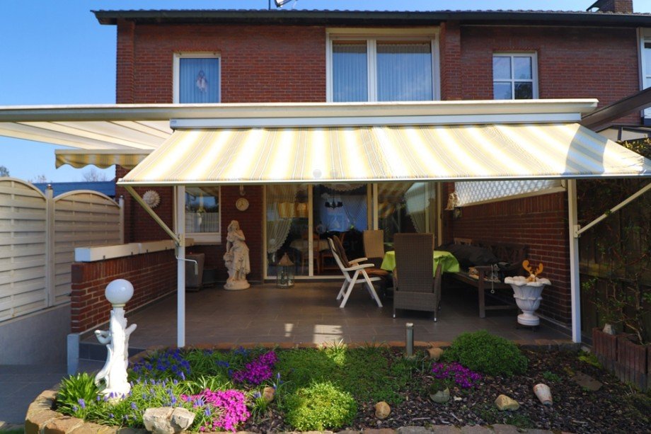 Terrasse Doppelhaush�lfte Dinslaken