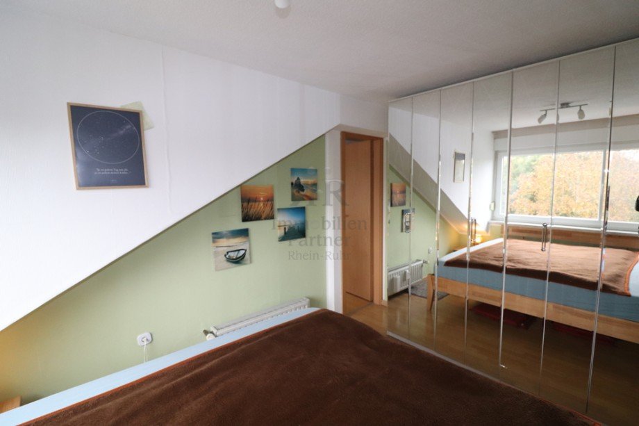 Schlafzimmer DG Maisonettewohnung Dinslaken