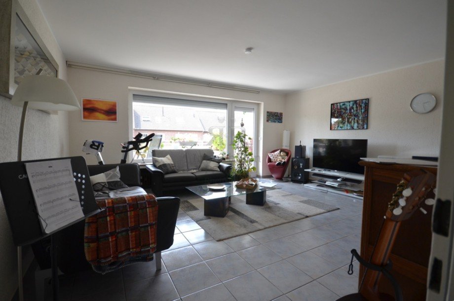 Wohnzimmer Etagenwohnung Moers