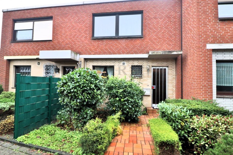 Vorderansicht Reihenhaus Oberhausen