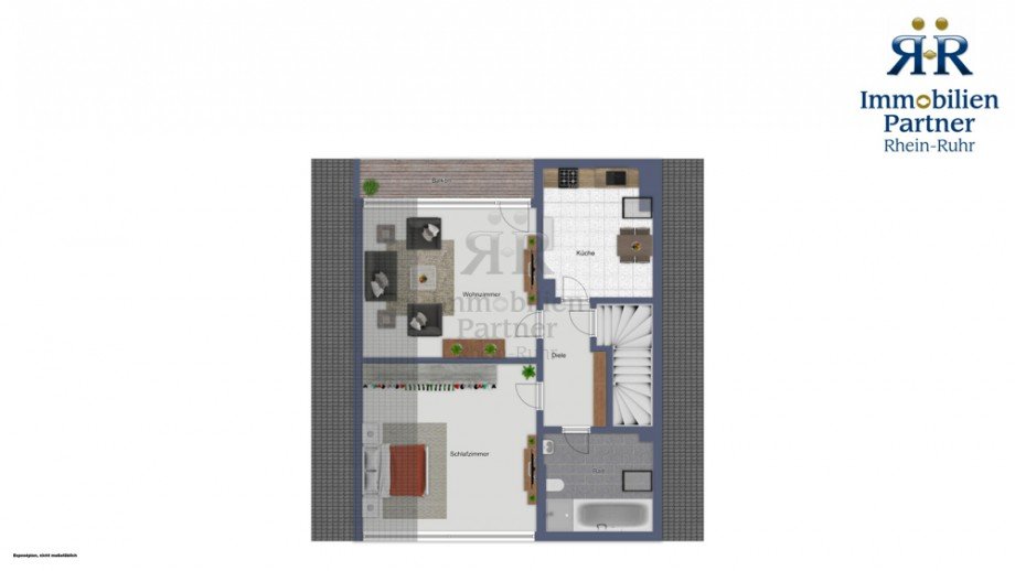 Dachgeschoss Reihenhaus Dinslaken