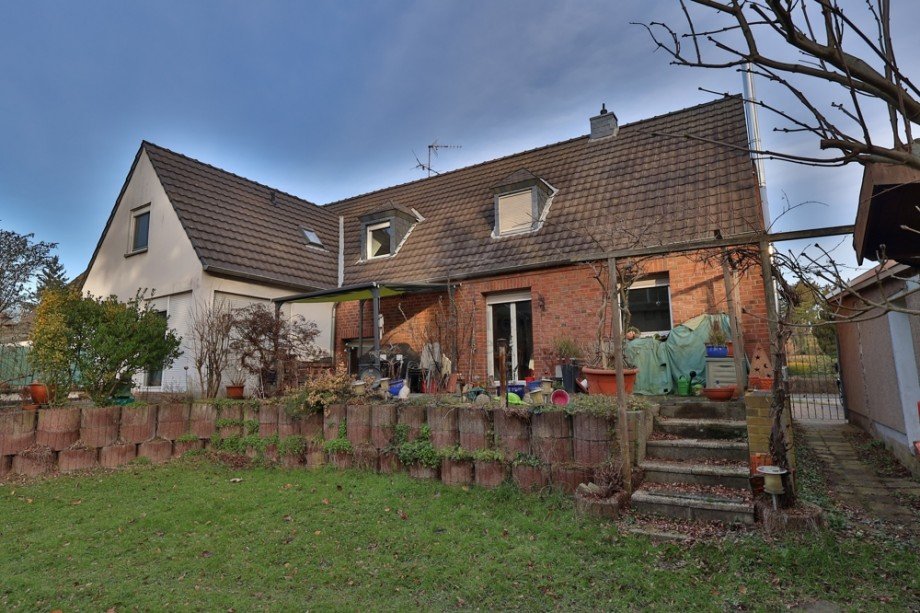 R�ckansicht Zweifamilienhaus Krefeld